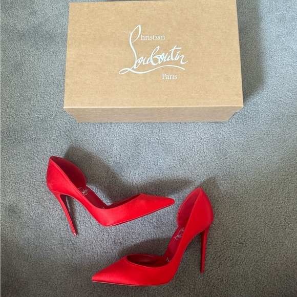 Christian Louboutin Red Stiletto Heels - Picture 1 of 6
